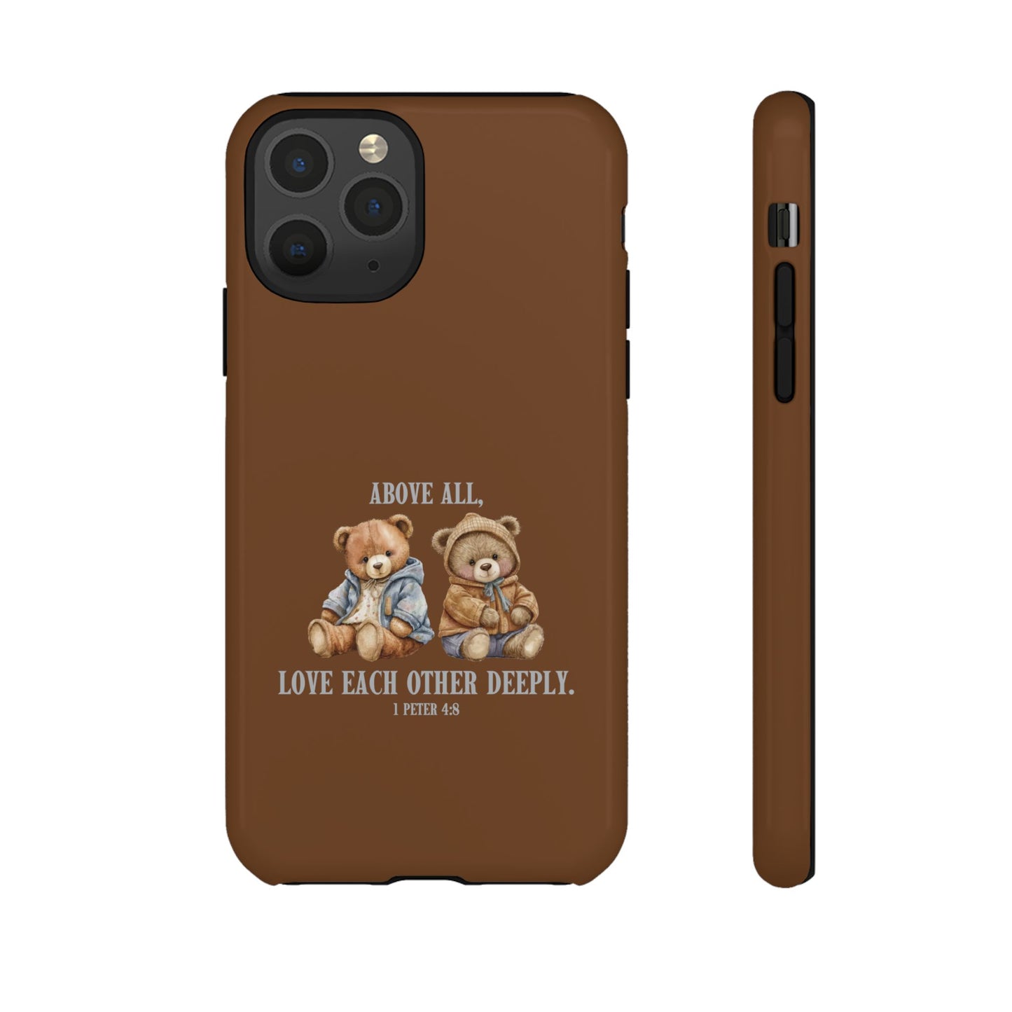 1 Peter 4:8 Phone Case