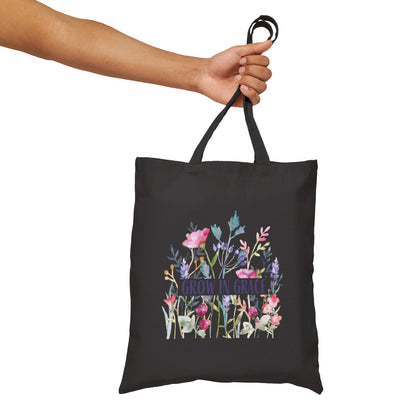 Grow in Grace Tote Bag