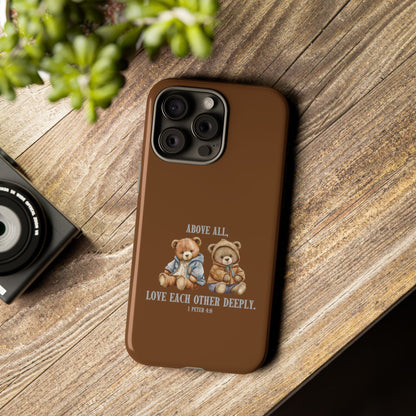 1 Peter 4:8 Phone Case