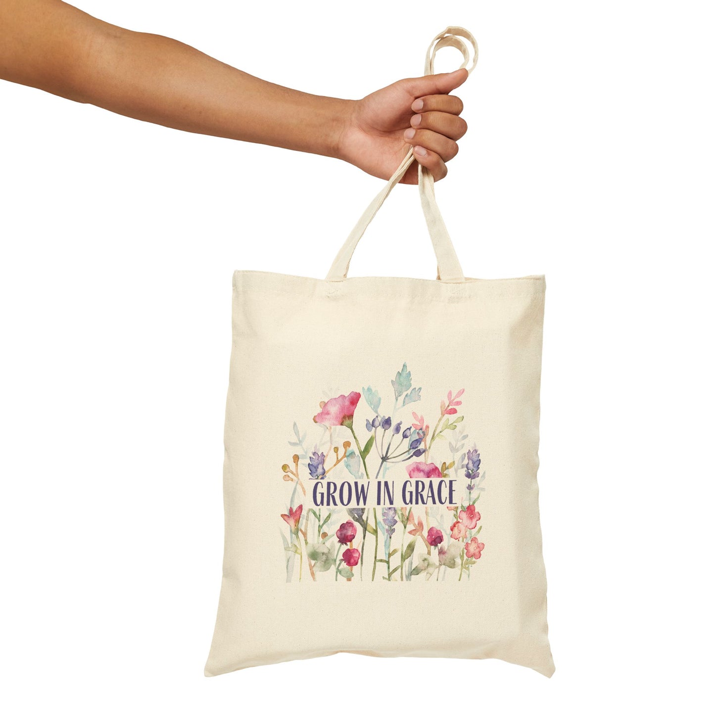 Grow in Grace Tote Bag