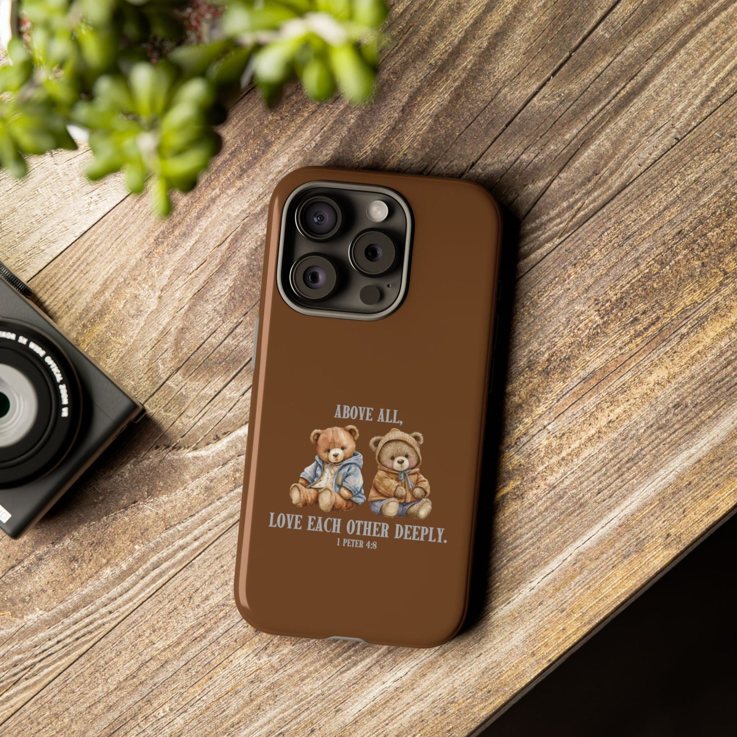 1 Peter 4:8 Phone Case