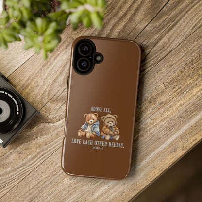 1 Peter 4:8 Phone Case