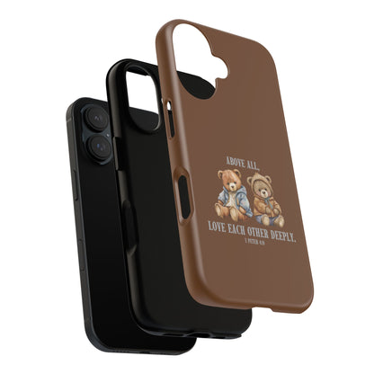 1 Peter 4:8 Phone Case