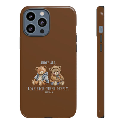 1 Peter 4:8 Phone Case