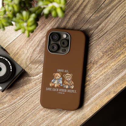 1 Peter 4:8 Phone Case