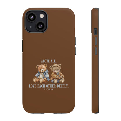 1 Peter 4:8 Phone Case