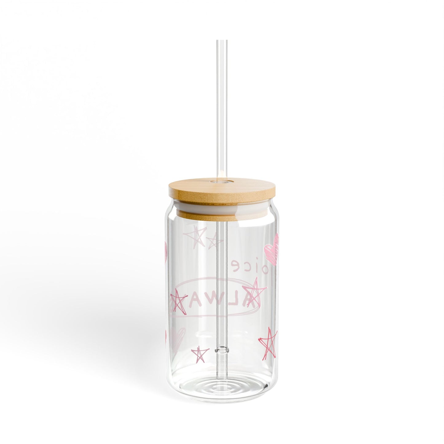 Rejoice ALWAYS Glass Tumbler