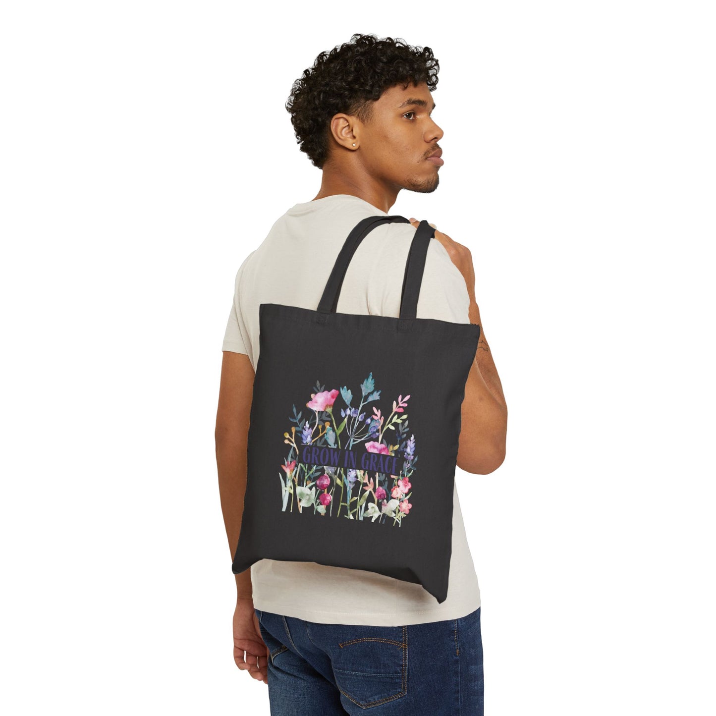 Grow in Grace Tote Bag