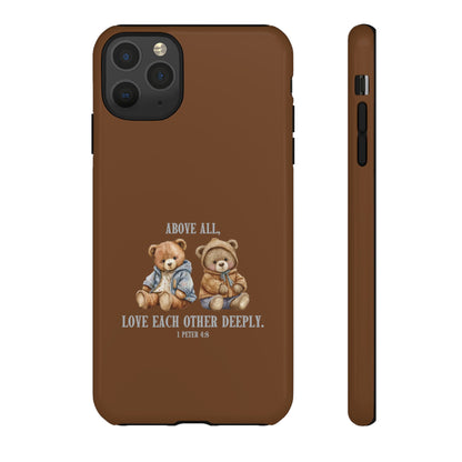 1 Peter 4:8 Phone Case