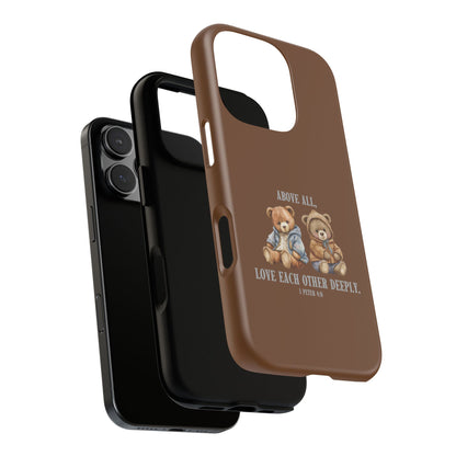 1 Peter 4:8 Phone Case