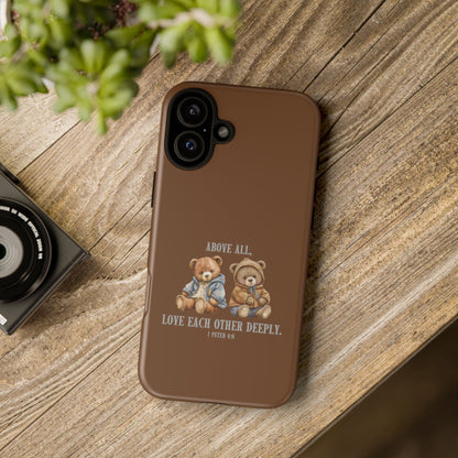 1 Peter 4:8 Phone Case