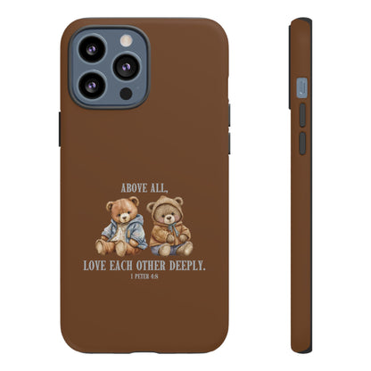 1 Peter 4:8 Phone Case